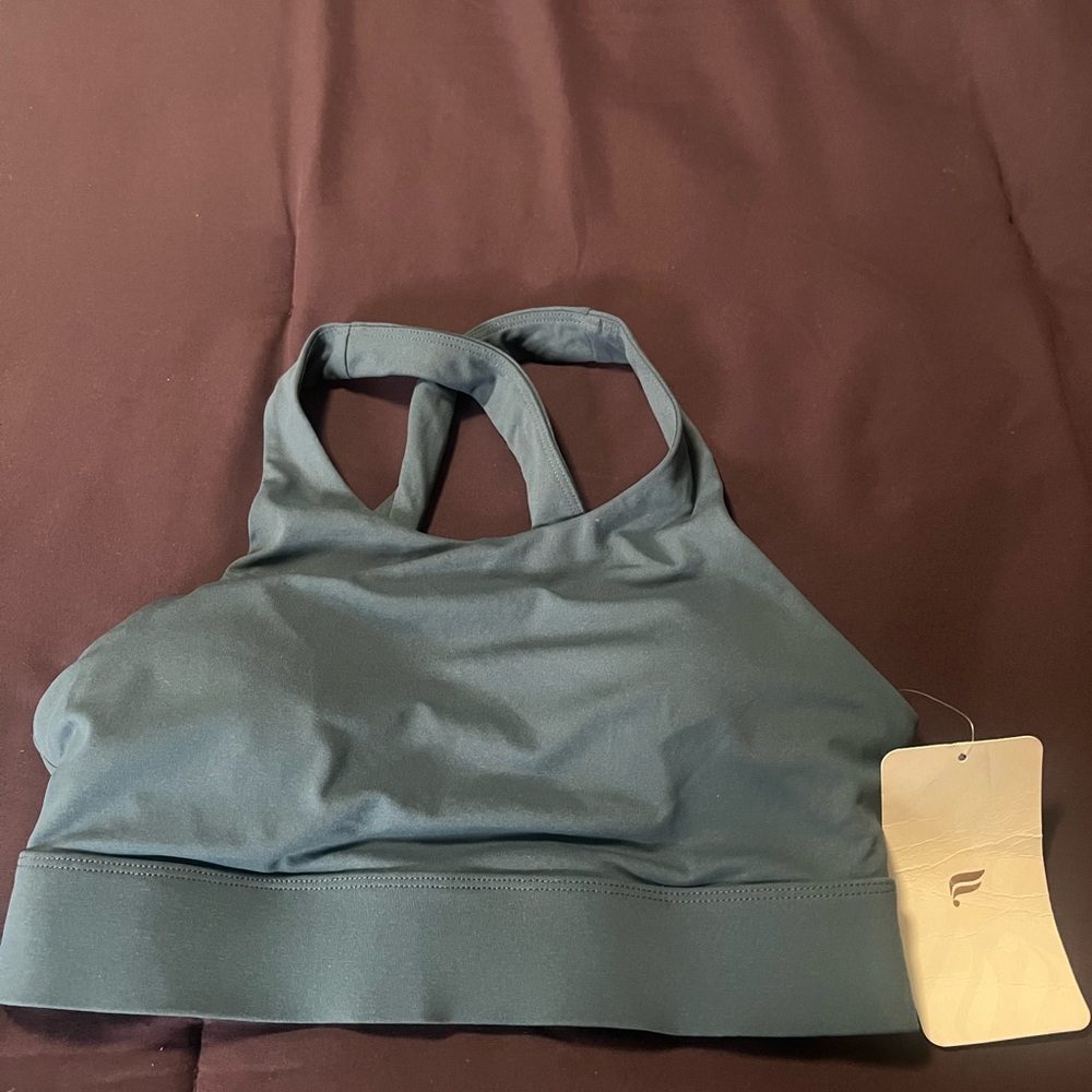 Fabletics Blue Teal Sports Bra